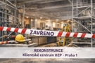 Rekonstrukce Klientského centra Praha 1